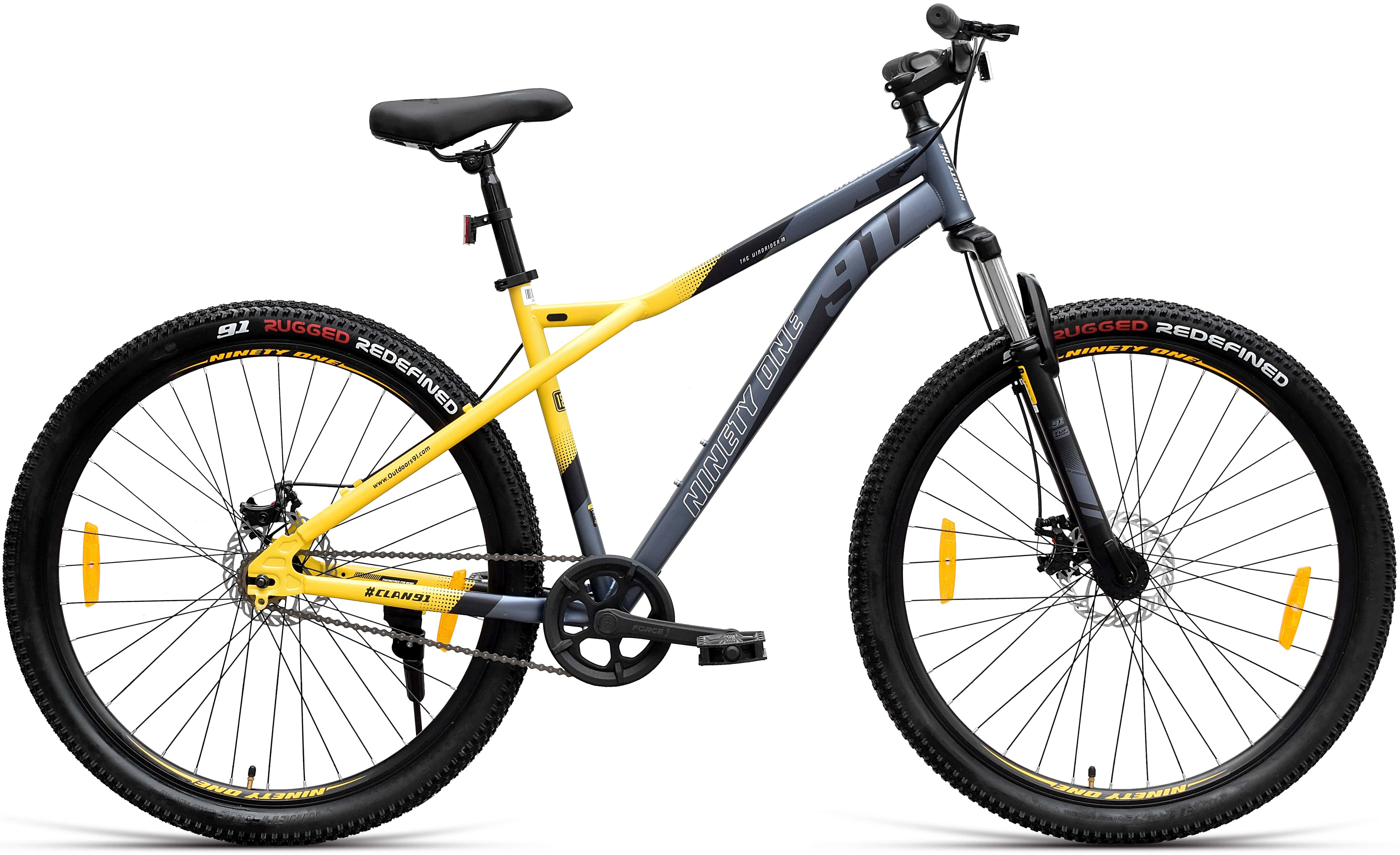 Windrider 27 5T Single Speed (Gray Yellow) image 1