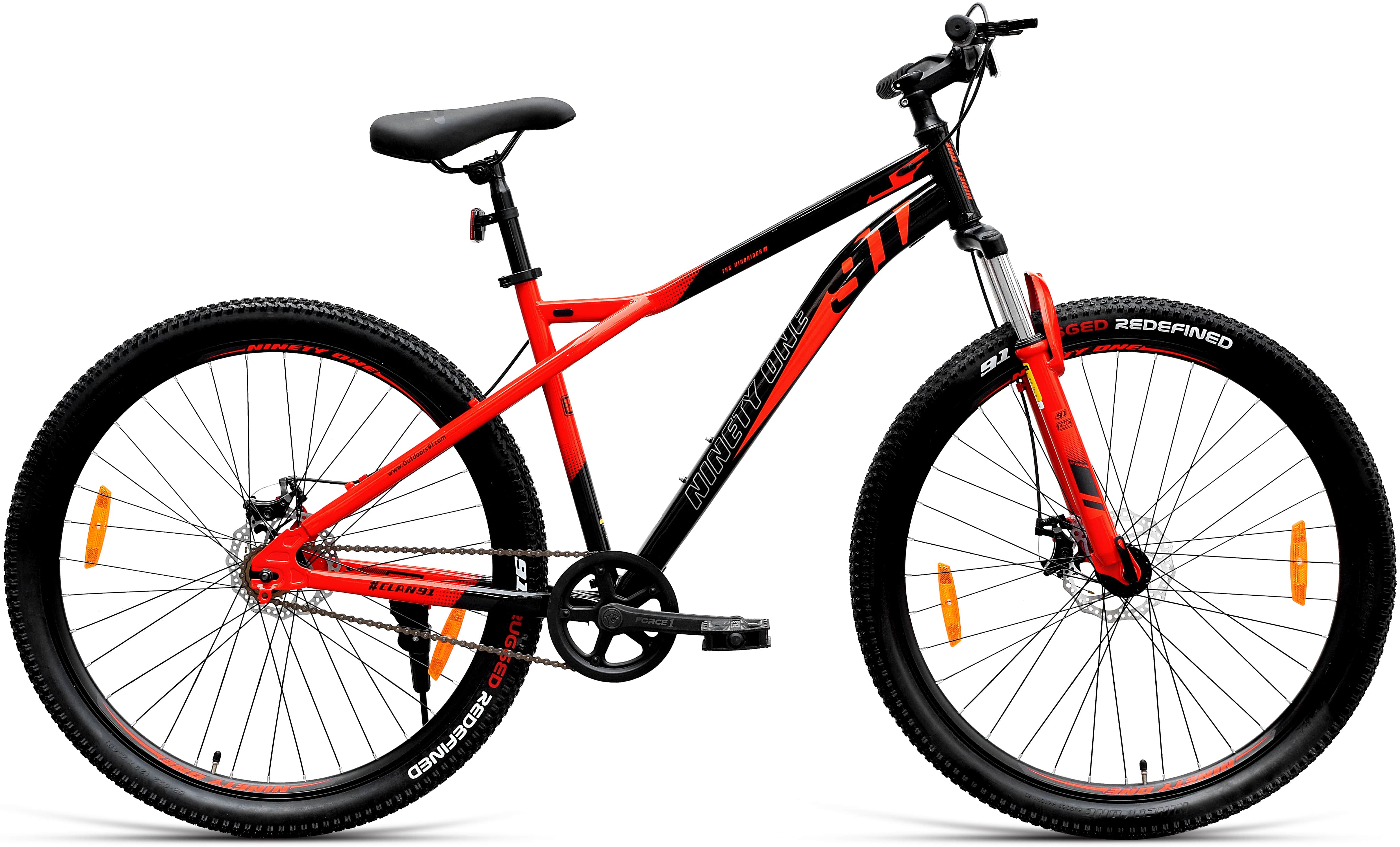 Windrider 27 5T Single Speed (Black Red) image 1