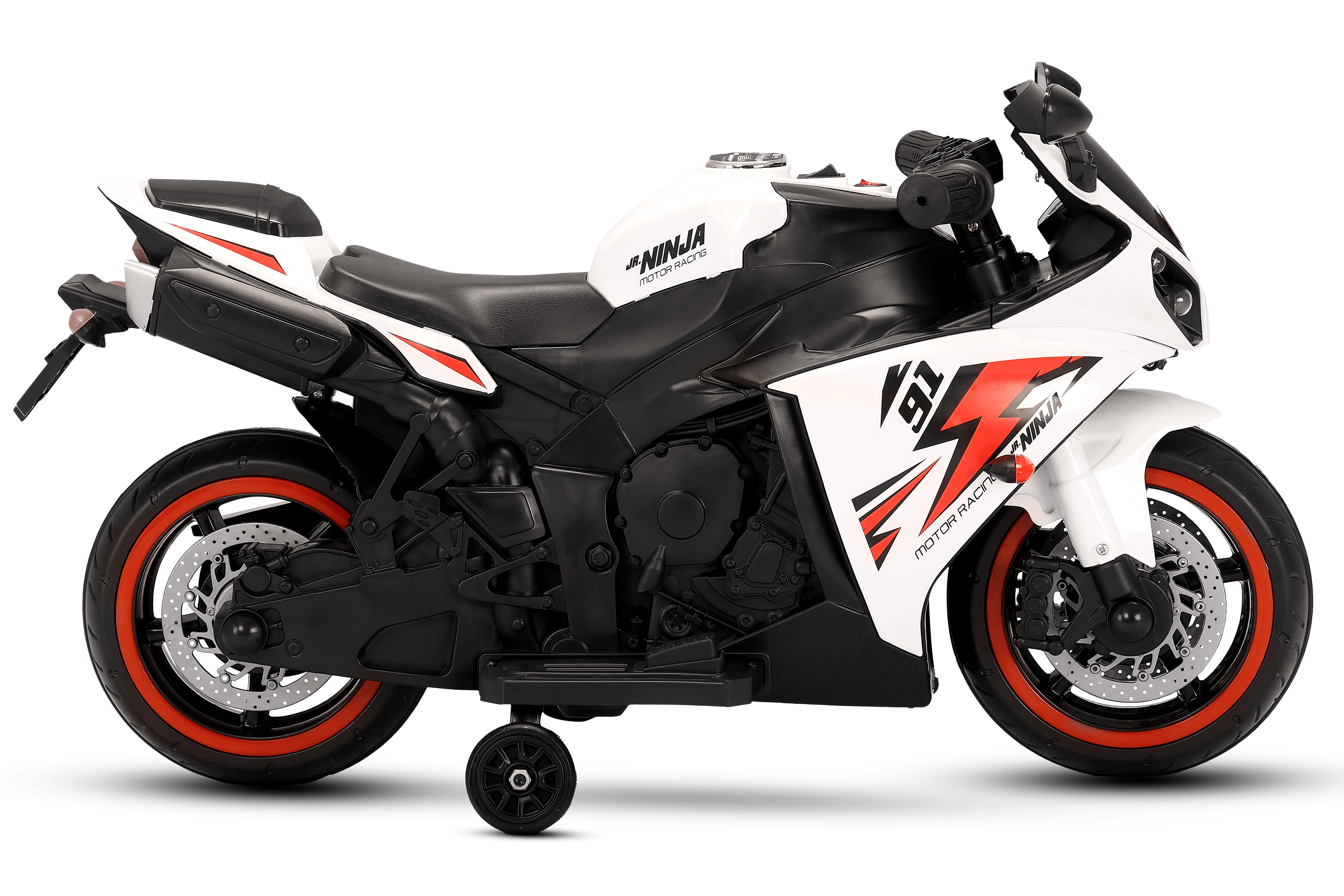 Jr Ninja Ride On R7 (White) image 1